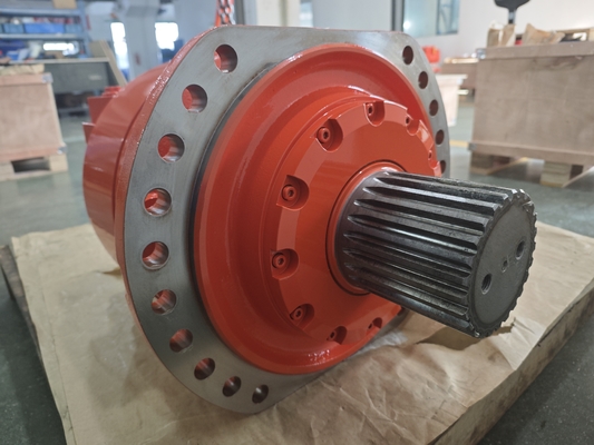 Nederversnellingsmoment Hydraulische aandrijflijn Motor Door Helm Tower Normale olie temperatuur Gewicht 25-475 KGS