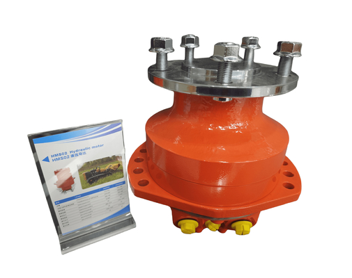 2950-5100 N.m. koppel Hydraulische zuigermotor lichtgewicht Met 100-125 r/min snelheid