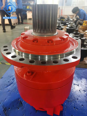 Gietijzeren hydraulische motor met maximaal toelaatbaar koppel van 2950 tot 5100 Nm