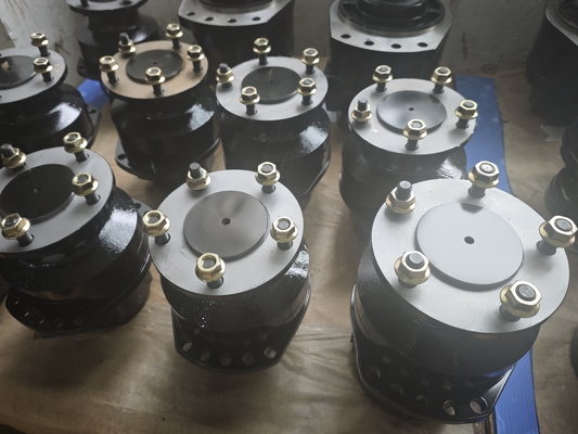 Gepersonaliseerde hydraulische zuigermotor gietijzer koppel 2950-5100 Nm
