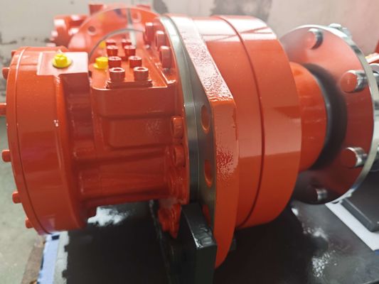Een-/dubbelversnellingshydraulische zuigermotor met 31,5 MPa nominale druk en hydraulische olie