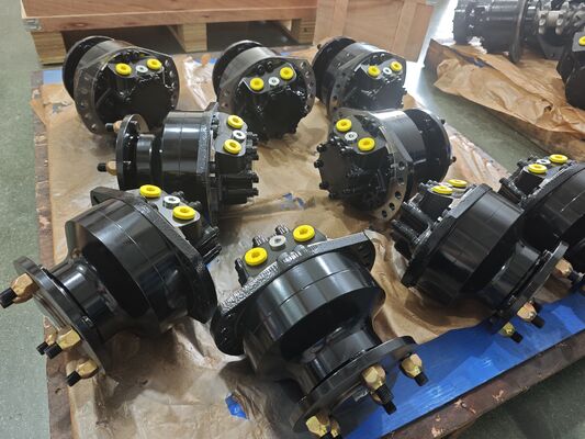 Hoogdrukhydraulische motor voor bouwmachines