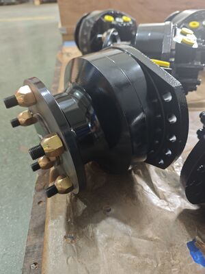 Hoogdrukhydraulische motor voor bouwmachines