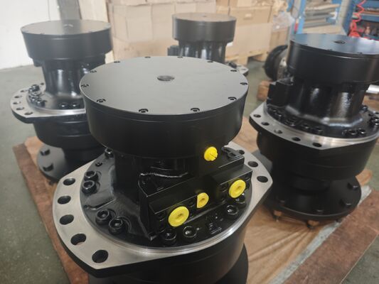 laagversnellingshydraulische motor Maxdruk 45 Mpa die koppel levert en drukweerstand biedt voor zware hydraulische apparatuur