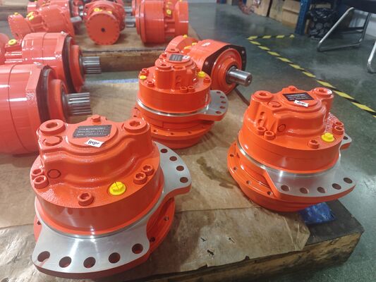 Nominale druk 40 MPa Hydraulische Zuigermotor Hydraulische Olie Kracht Type Enkele Dubbele Snelheid Configuratie Aangeboden