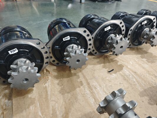 Hydraulische olie Kracht Type Hydraulische zuigermotor Nominale druk 40 MPa Kleur Op verzoek van de klant Ideaal voor zware machines