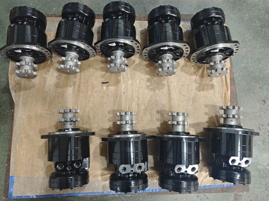 Hydraulische olie Kracht Type Hydraulische zuigermotor Nominale druk 40 MPa Kleur Op verzoek van de klant Ideaal voor zware machines