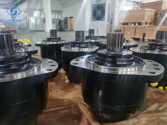 Enkele Toerental Hydraulische Zuigermotor Nominale Druk 40 MPa Ontworpen Constructie Landbouw Maritieme Machines Oplossingen