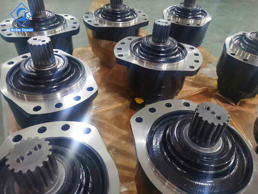 Enkele Toerental Hydraulische Zuigermotor Nominale Druk 40 MPa Ontworpen Constructie Landbouw Maritieme Machines Oplossingen