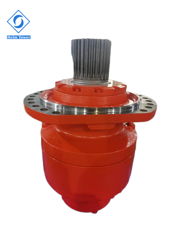 Gietijzeren hydraulische motor met maximaal toelaatbaar koppel van 2950 tot 5100 Nm
