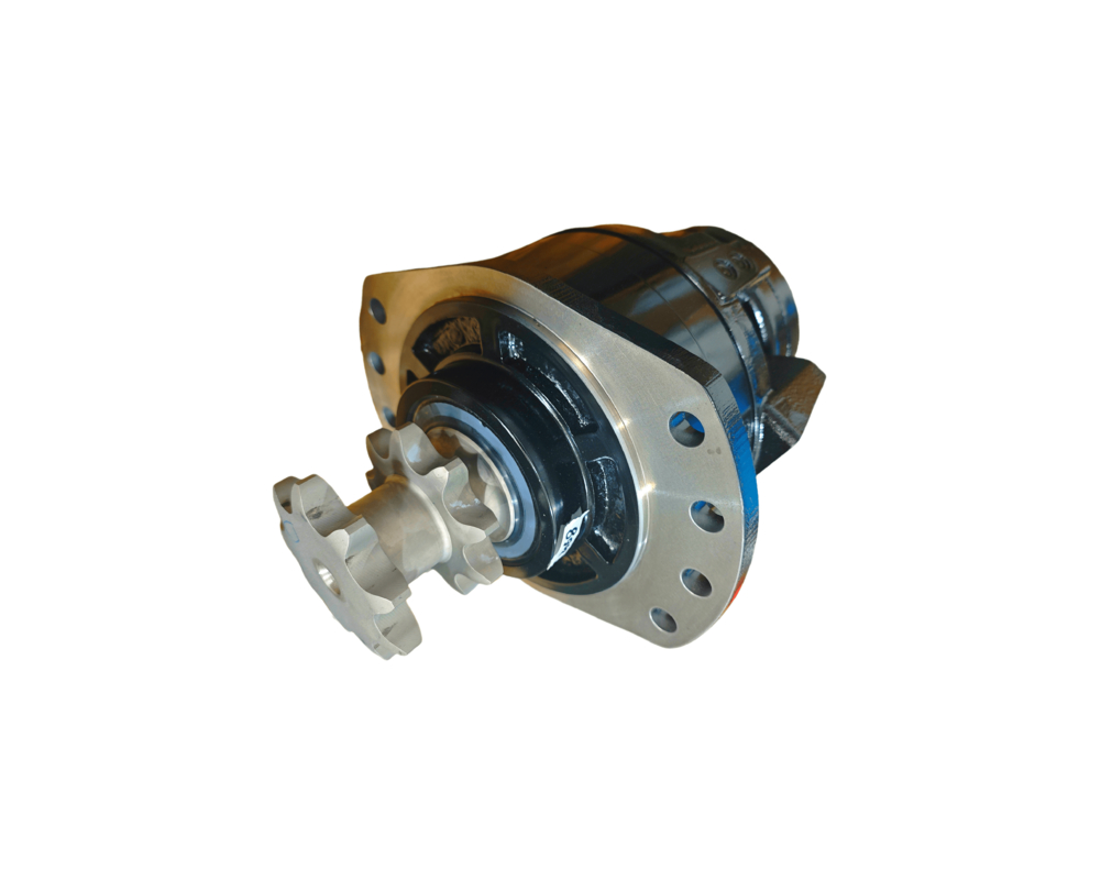 Vervanging van Rexroth MCR SERIE door 18-22 KW vermogen Orbit hydraulische motor in hydraulische olie motorvermogen