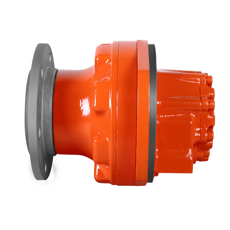 Hydraulische koppelmotor geschikt voor bouwmachines voor koppeloverdracht en robuuste werking