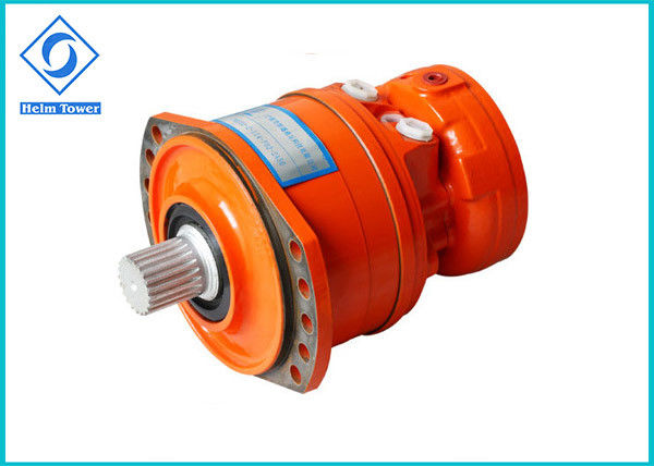 Radiale van de de Rotorstator van de Zuigerrol Roterende Hydraulische het Wielmotor 0-200 R Min Customized
