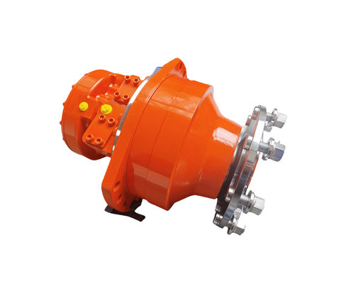 Een-/dubbelversnellingshydraulische zuigermotor met 31,5 MPa nominale druk en hydraulische olie